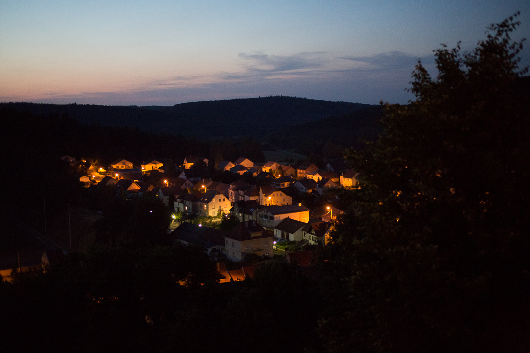 Blick auf Bitche von der Zitadelle Blick auf Bitche von der Zitadelle