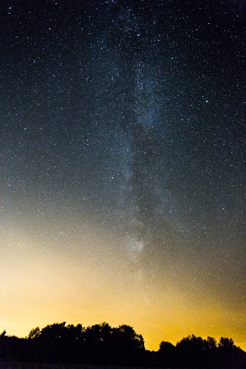 Blick auf die Milchstraße