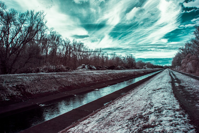 Infrarot am Kanal Infrarot am Kanal