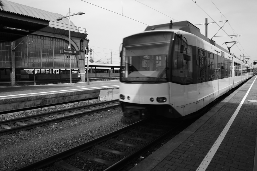 Karlsruhe... fährt ab