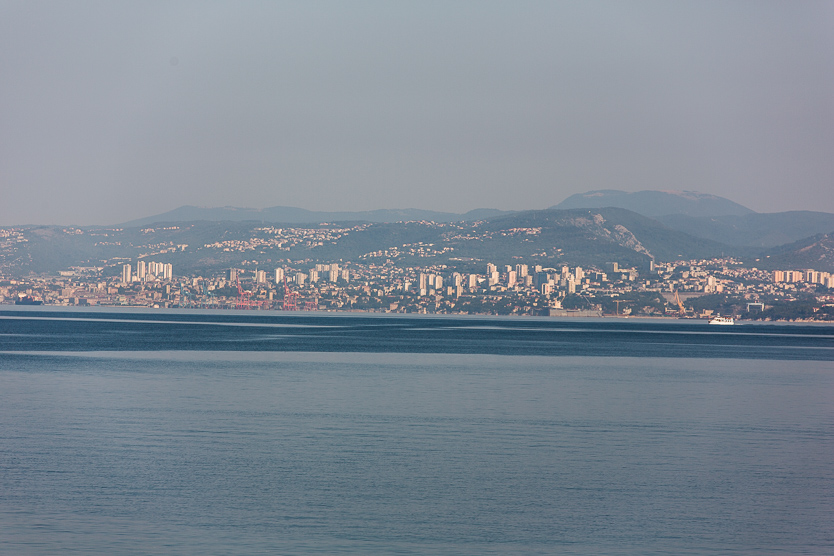#5 Blick Richtung Rijeka von Omišalj
